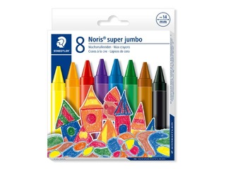 Vahakriidid Staedtler, Noris Super jumbo 226, 8 värvi
