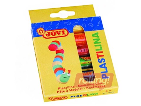 Plastiliin Jovi, 6 tooni