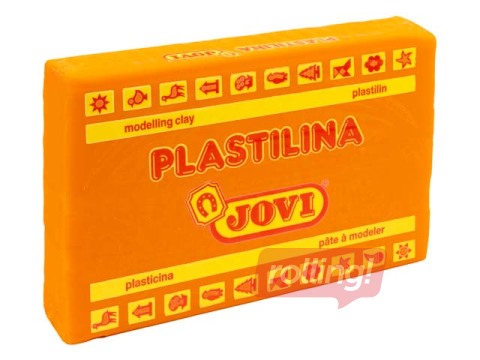 Plastiliin Jovi, 350 g, oranž