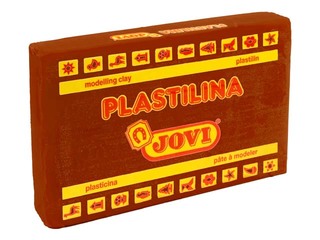 Plastiliin Jovi, 350 g, pruun