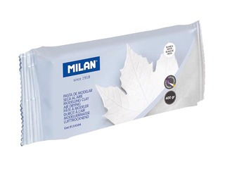 Valge õhukuiv voolimissavi Milan, 400 g