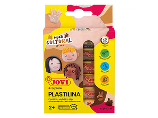 SALE Plastiliin Jovi Multicultural colors, 6 värvi