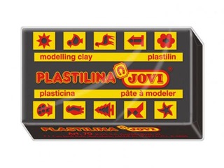 Plastiliin Jovi, 50 g, must