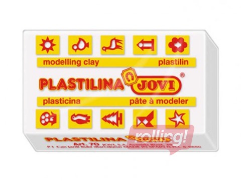 Plastiliin Jovi, 50 g.valge