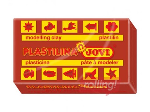 Plastiliin Jovi, 50 g.pruun