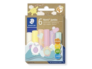 Modelling clay Staedtler 842, 6gb, pastel colours
