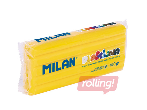 Plastiliin Milan, 150g, kollane