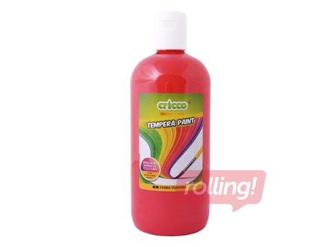 Guaššvärv Cricco, punane, 500ml