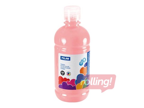 Plakativärv Milan, heleroosa, 500ml