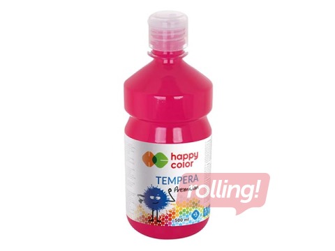 Guaššvärv Happy Color 500 ml, punane