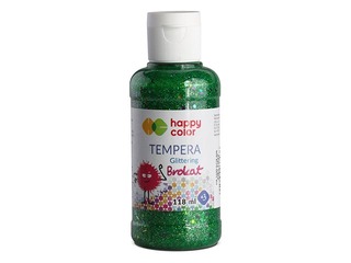 Guaššvärv Happy Color 118 ml, sädelev, roheline