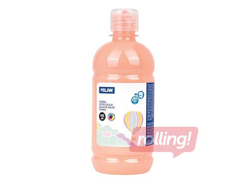 Plakativärv Milan, heleroosa, 500ml 