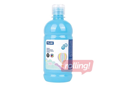 Plakativärv Milan, pastelne sinine, 500ml