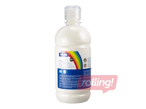 Plakativärv Milan, valge, 500ml