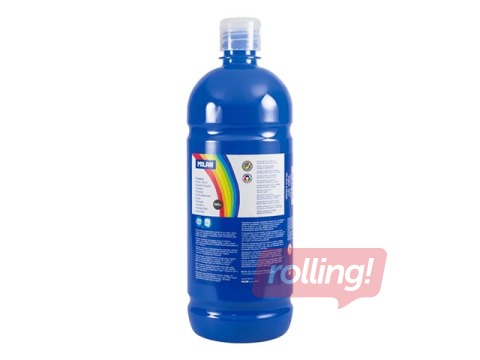 Guaššvärv Milan, sinine, 1000ml