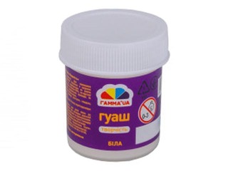 Guaššvärvid Gamma, titaan valge, 40ml