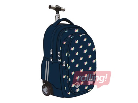 SALE Ratastega seljakott St.Right Rainbow Cats, 26 L