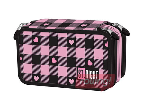 Pinal St.Right, Pink Checkered, 3-osaline, tarvikutega