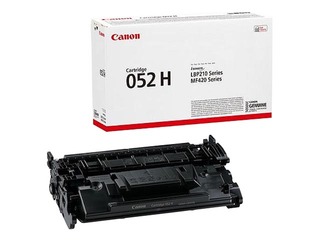 Canon 052H Toner Cartridge, Black (9200 pgs)