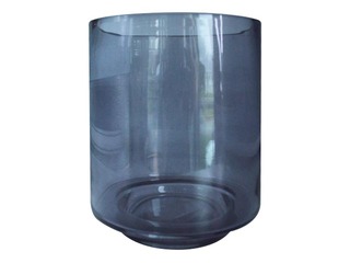 Dekoratiivne lillepott, Ø12 cm , H-13 cm, läbipaistev