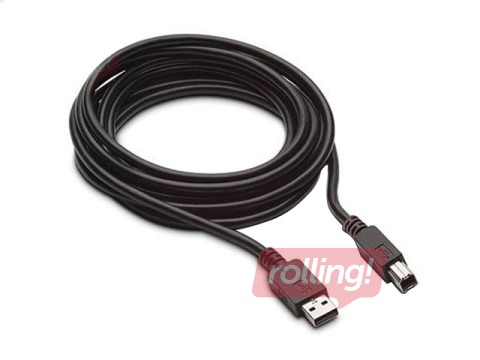 USB 2.0 кабель A/M-B/M типа, 4.5м, черный
