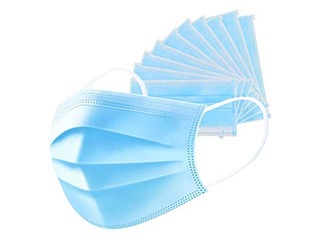 Face mask medical for children, 50 pcs., Blue