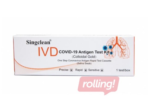 COVID-19 Singclean, SARS-CoV-2 antigeeni kiirtest, sülje, 1 tk.