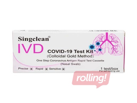 COVID-19 Singclean, rapid SARS-CoV-2 antigen test, nasal, 1 pc.