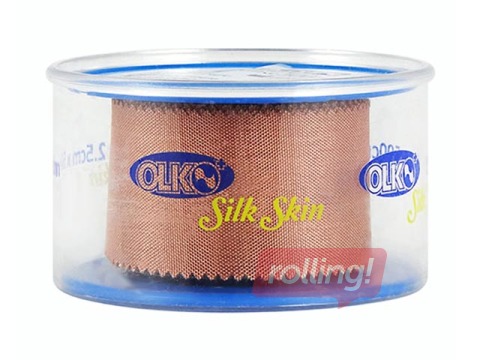 Leukoplaaster Silk Skin 2,5 cm x 500 cm, Olko