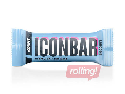 Proteiinibatoon Iconfit, Iconbar, kookose, 45g