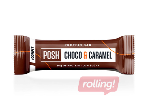 Proteiinibatoon Iconfit, Posh, kakao ja karamell, 55g