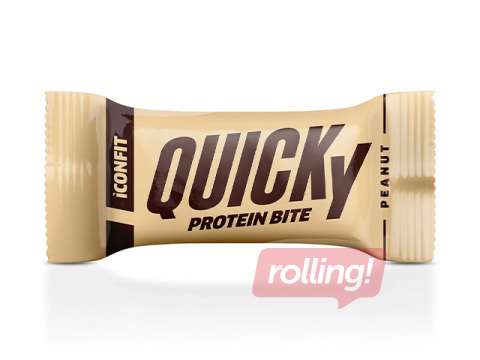 Proteiinibatoon Iconfit, Quicky, maapähkli, 35g