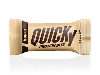 Proteiinibatoon Iconfit, Quicky, maapähkli, 35g