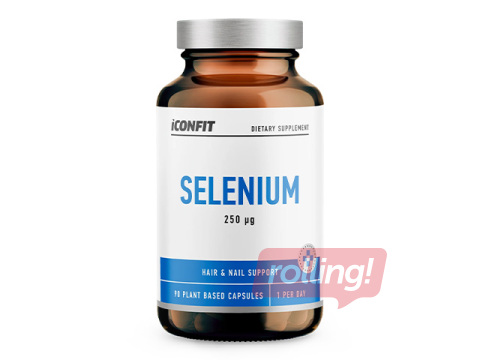 Toidulisand Iconfit, Seleen, 90 kapslit