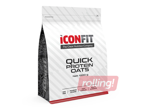 Kaerahelbed Iconfit, kiire, proteiini, õuna–kaneeli, 1kg