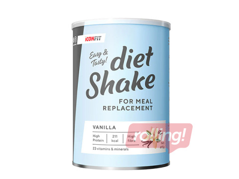 Dieetkokteil Iconfit, vanilli, 495g