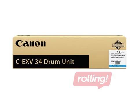 Trummel Canon C-EXV34, sinine, 36000 lk