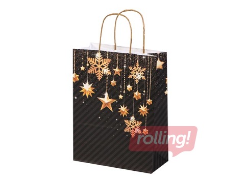 SALE Kinkekott Stars, 22 x 10 x 29 cm, valge
