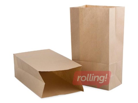 Paper bags, 11 x 24 cm, brown, 500pcs