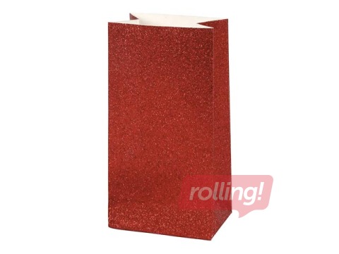 SALE Paberkotid 9 x 6 x 17 cm, 8 tk, punane