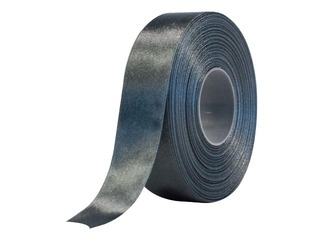 Gift ribbon 25 mm/ 25 m, satin, dark grey