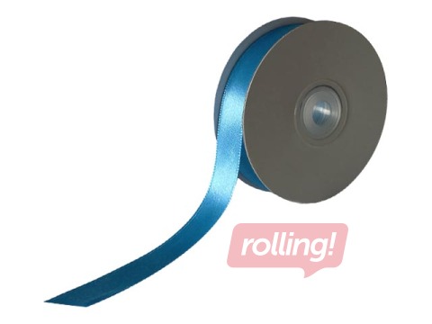 Kinkepael 12 mm/ 25 m, satiin, Sky Blue