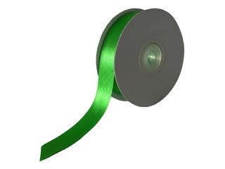 Gift ribbon 12 mm/ 25 m, satin, Summergreen