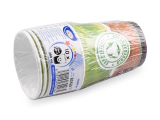 Paper cups BIO, 280ml, 10 pcs.