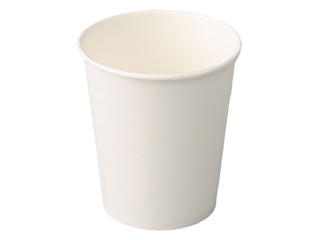 Cup for hot drink ø 62mm, 110ml, white, 100 pcs.