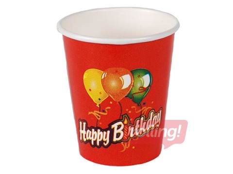 Pabertopsid Happy Birthday, 200ml, 10 tk.