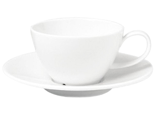 Cup Simple Plus, porcelain, cream, 200 ml