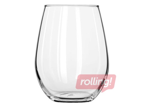 SALE Valge veini klaas ilma jalata, Stemless, 355ml