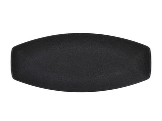 Serving plate JAP, ceramic, 29.5x12.5cm, black