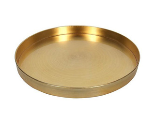 Alus Toro, plastmassist, kuldne, Ø32×3cm